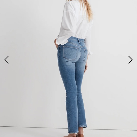 Madewell Kick Out Crop Jean Mather Wash 30 T - Picture 4 of 8